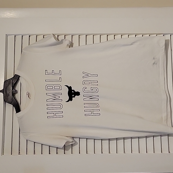 Under Armour The Rock Stay Humble T shirt sz Small - Picture 1 of 3